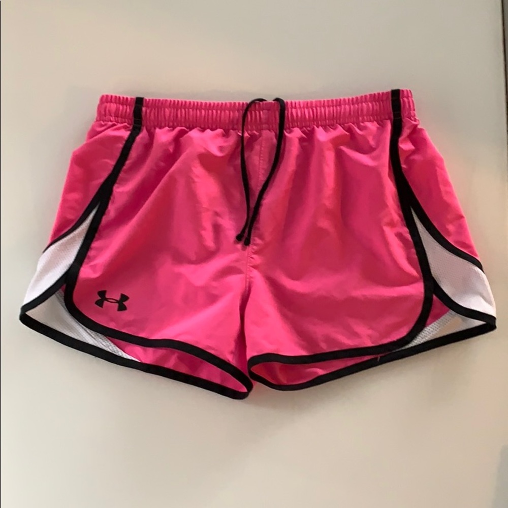 Under Armor girls lightweight drawstring shorts